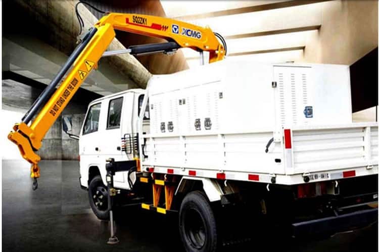 XCMG Official Mini 1 Ton Pickup Truck Crane SQ2ZK1 with Good Price